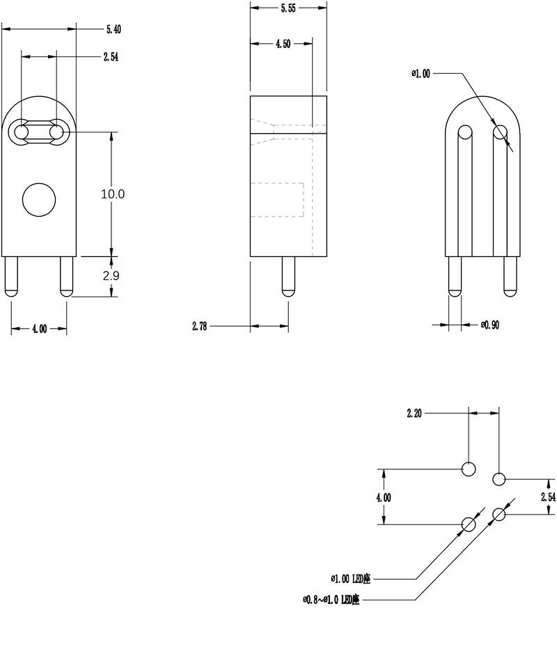 LED Spacer LEKH-10